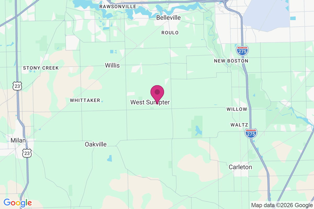 West Sumpter map