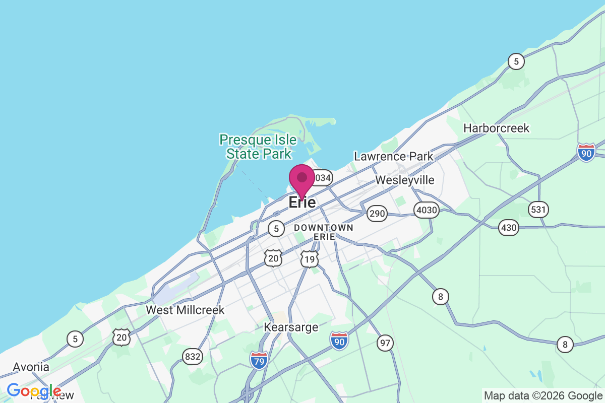 Erie map