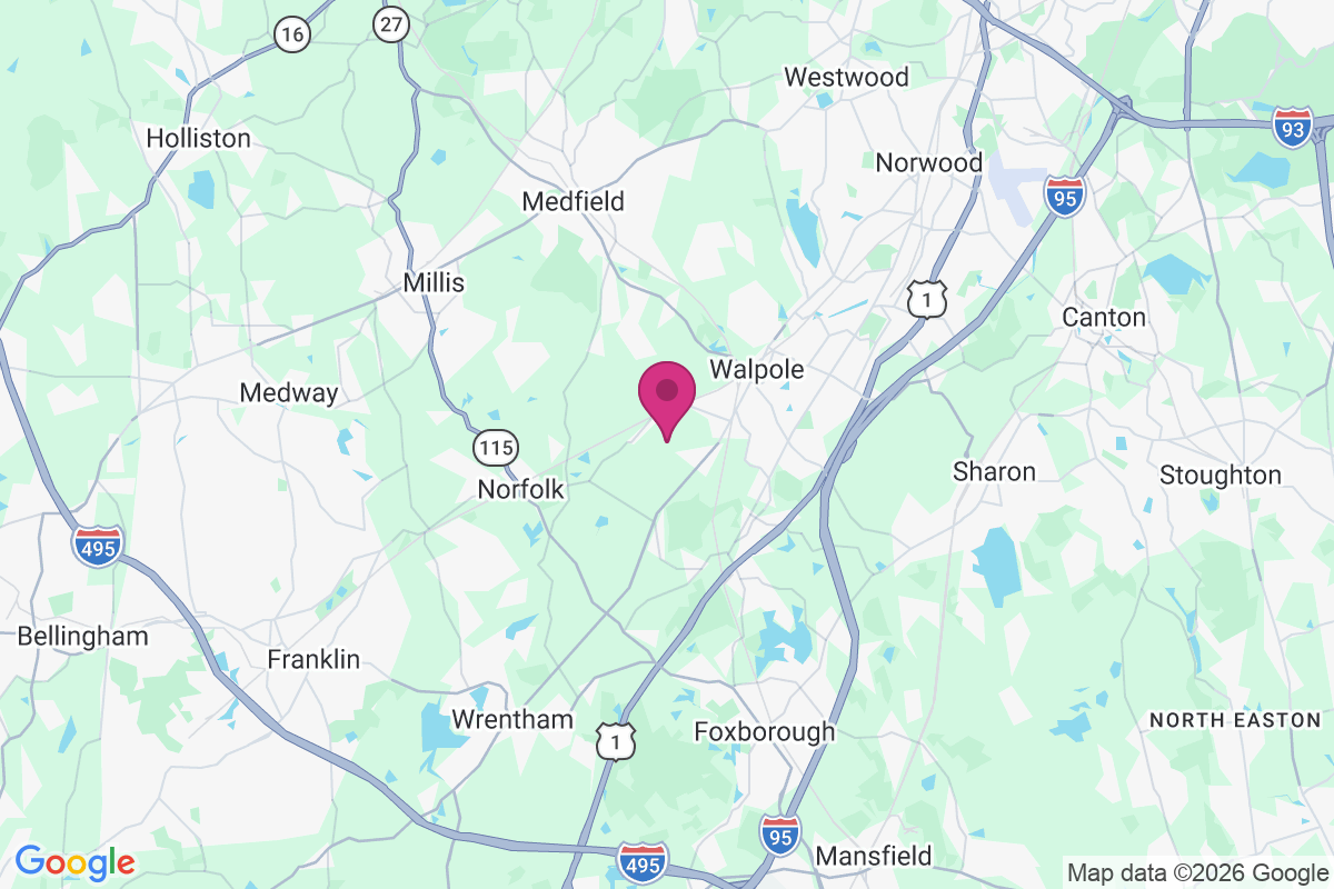 West Walpole map