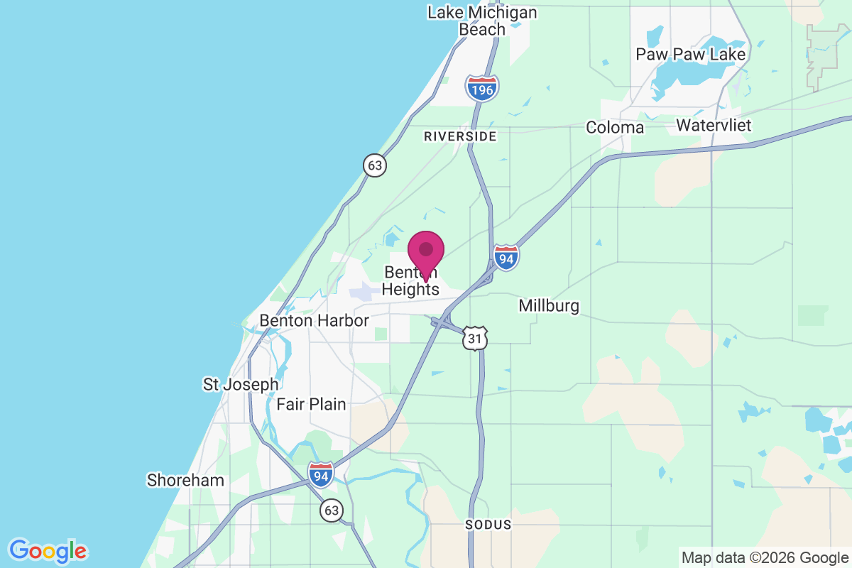 Benton Heights map