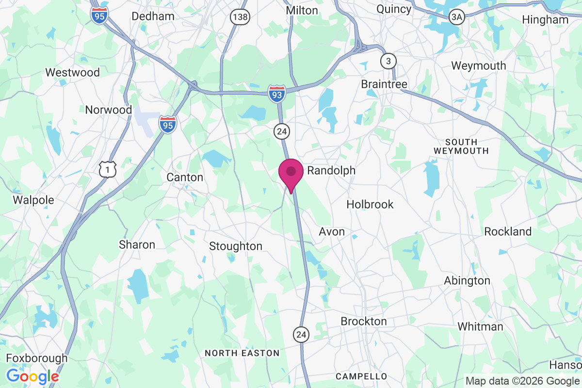 North Stoughton map