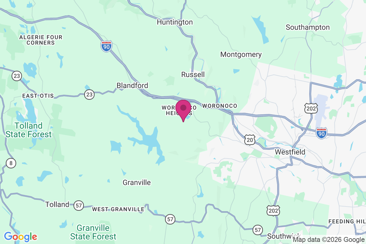 Woronoco Heights map