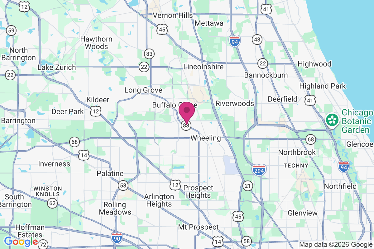 Buffalo Grove map