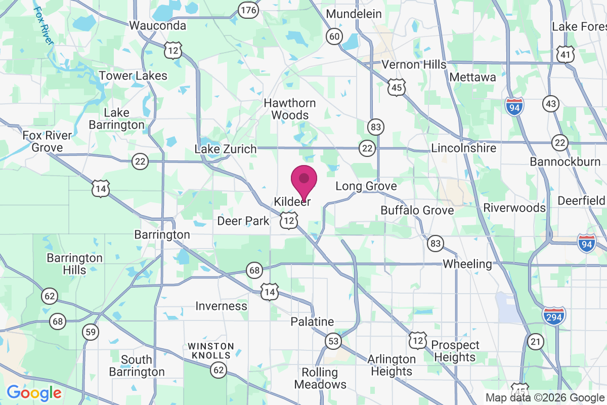 Kildeer map