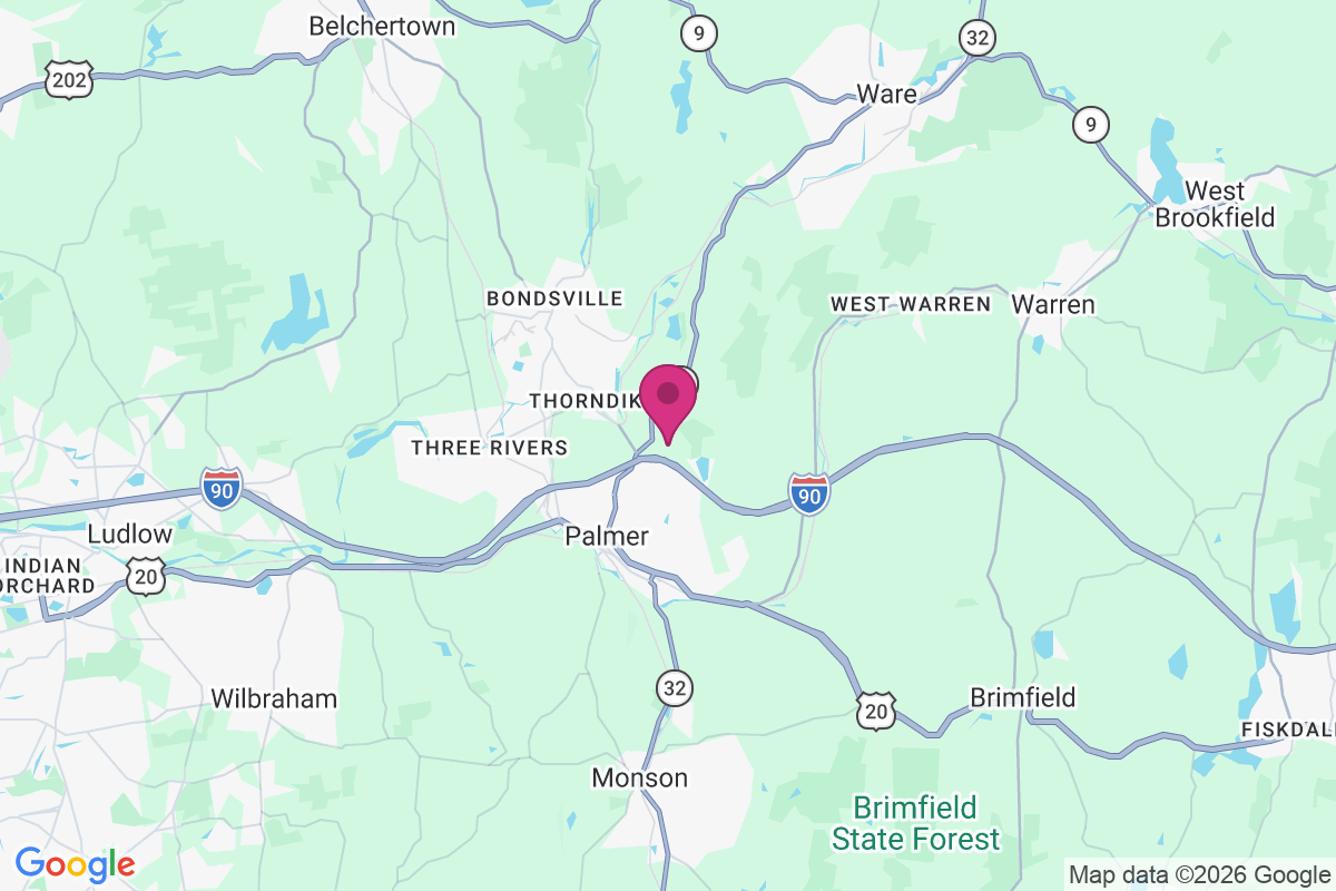 Palmer Center map