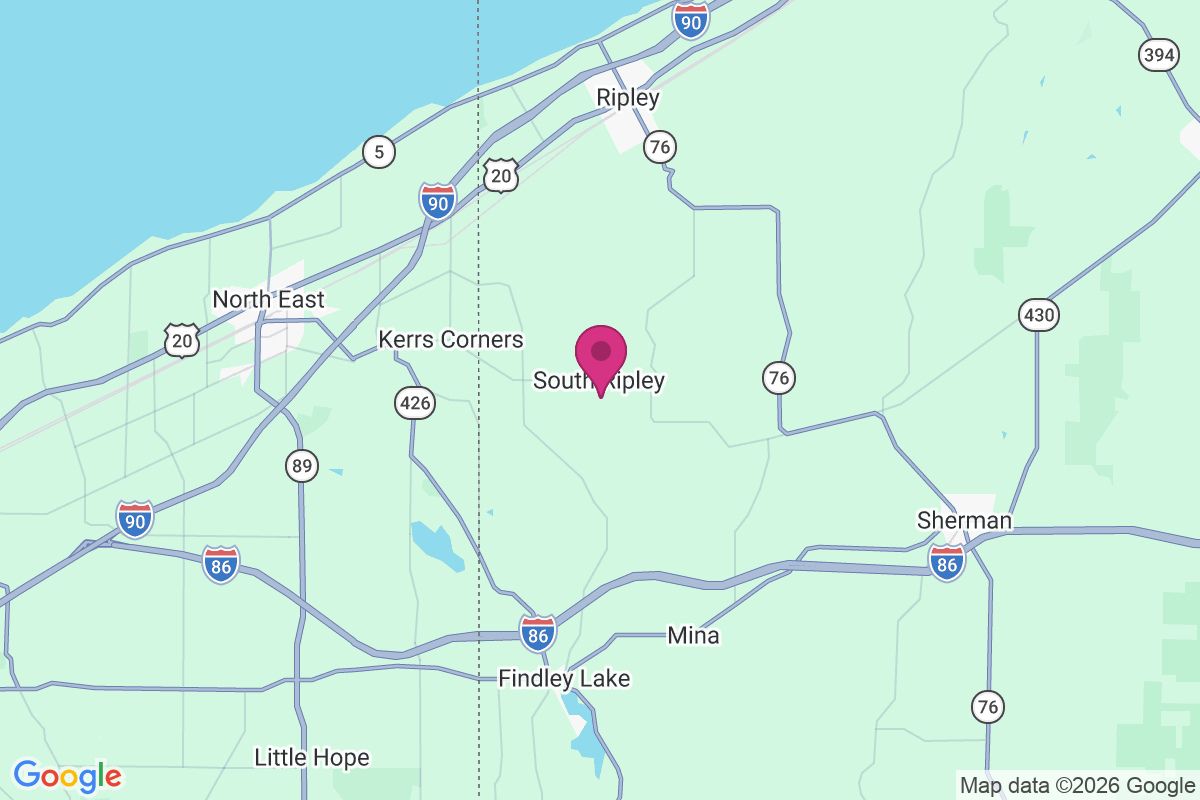 South Ripley map