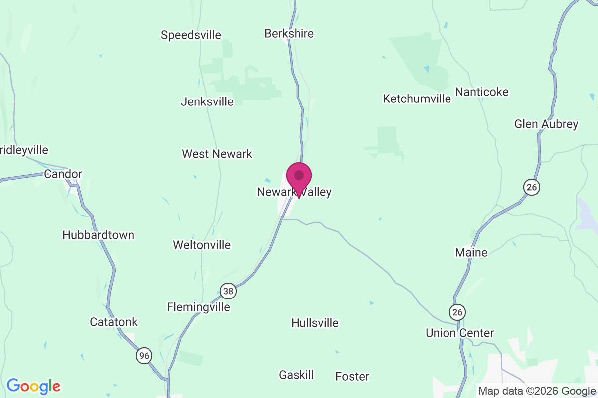 Newark Valley map