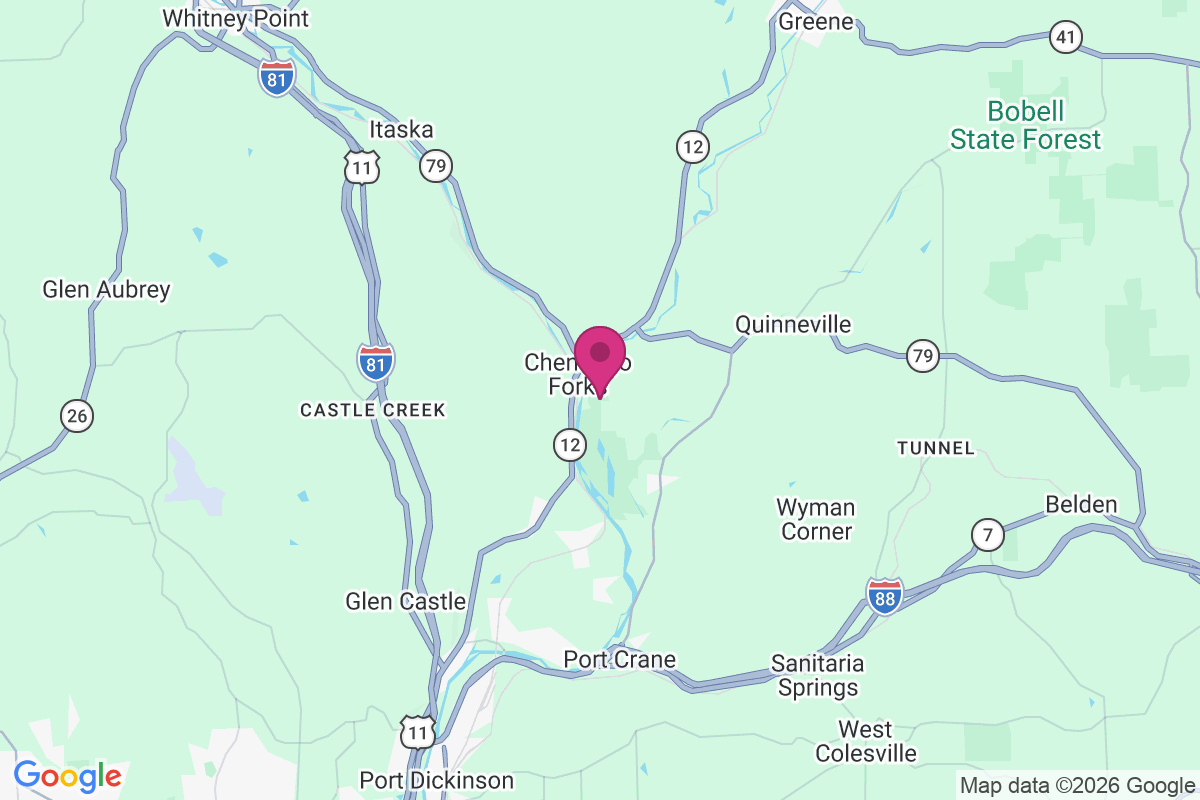 Chenango Forks map