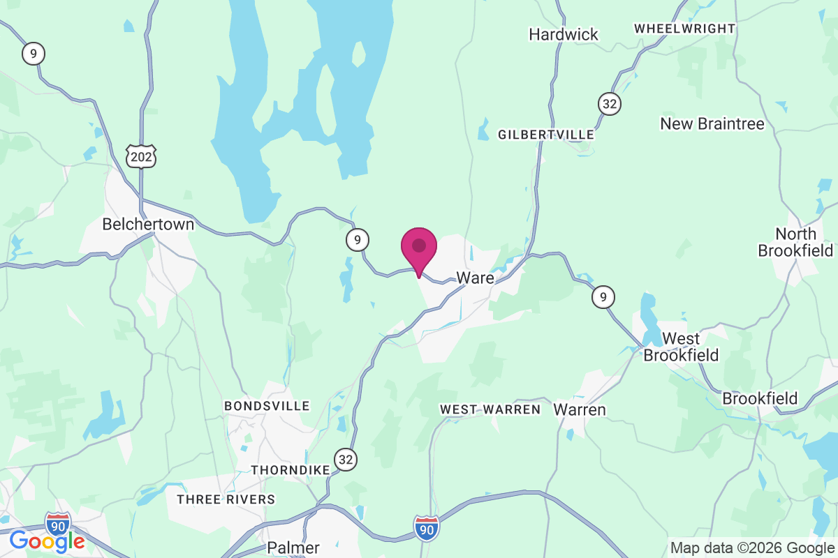 Ware Center map