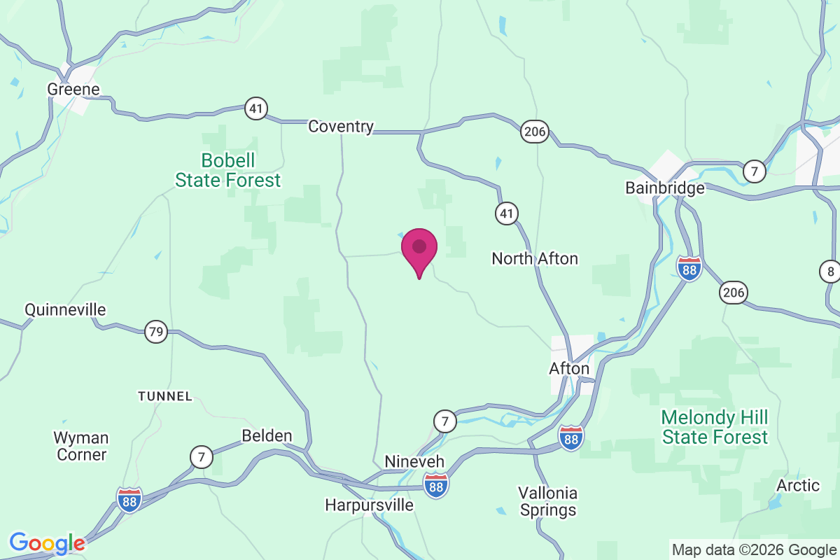 Blackesley Corner map
