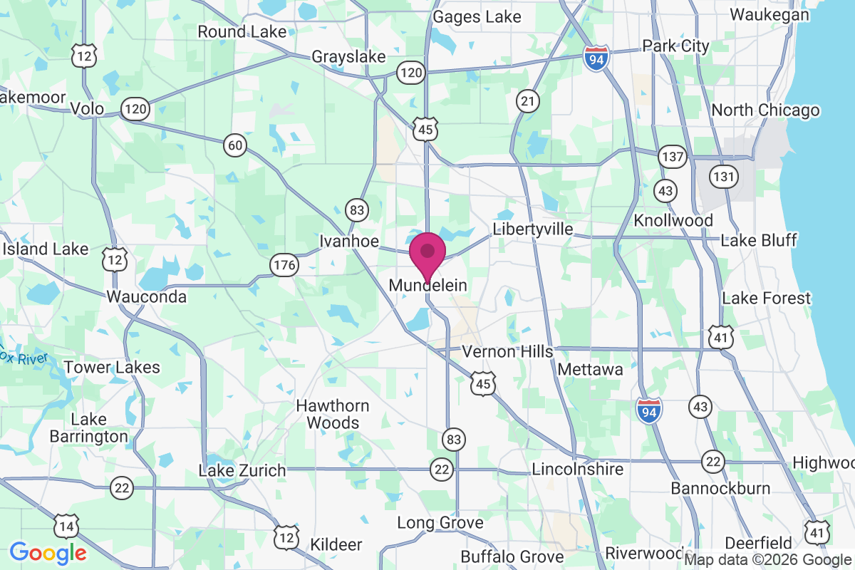 Mundelein map