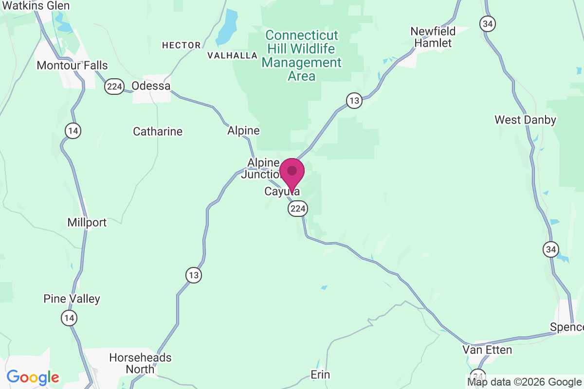 Cayuta map