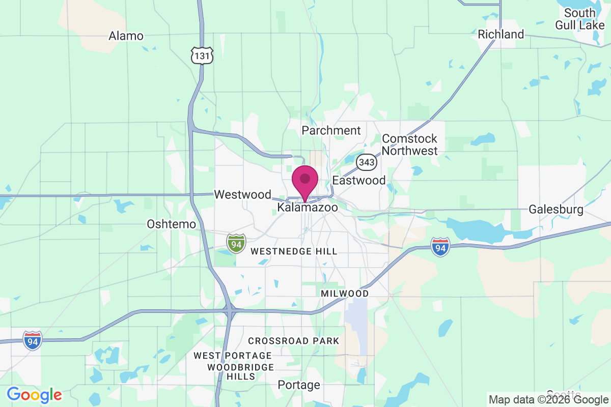 Kalamazoo map