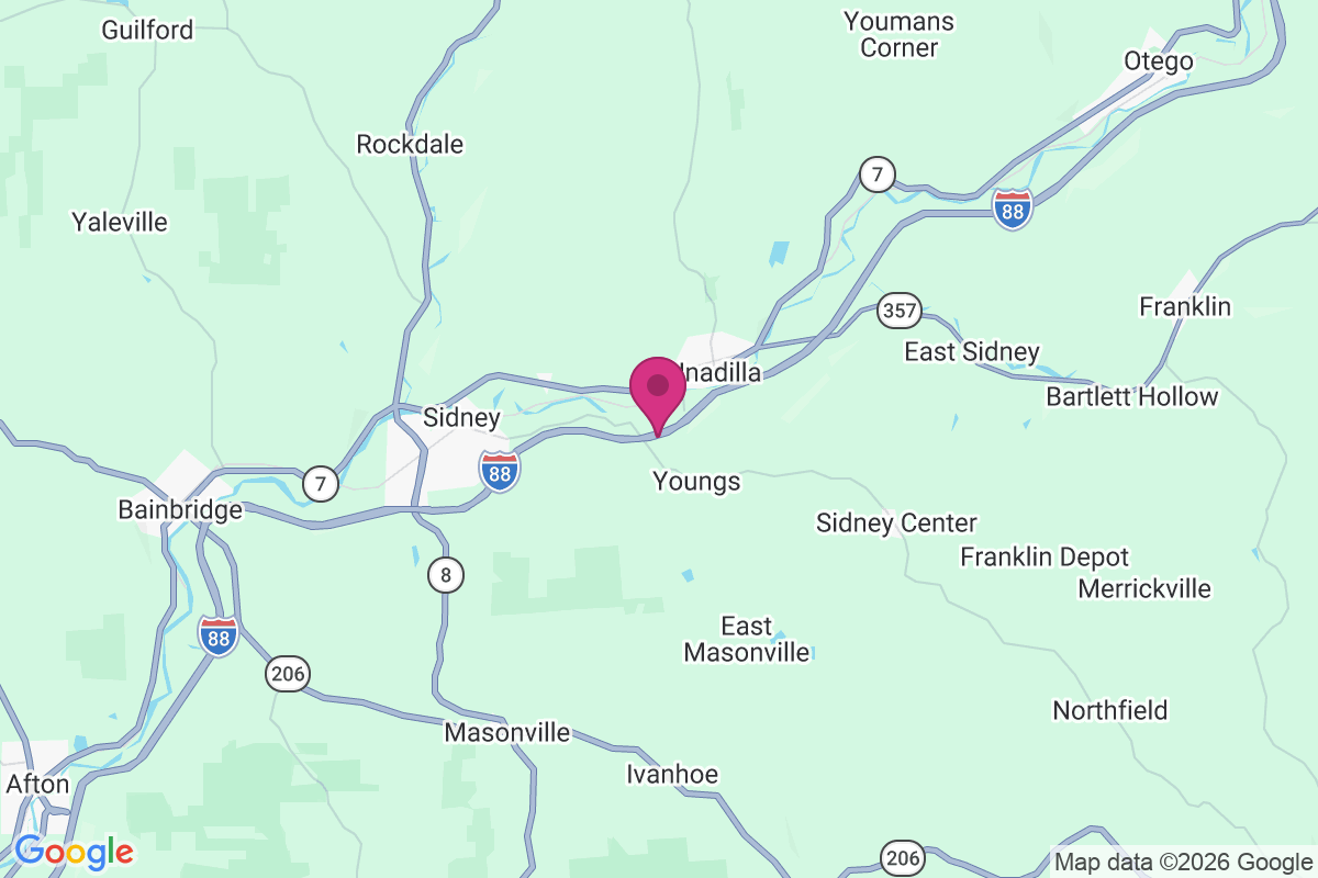 South Unadilla map