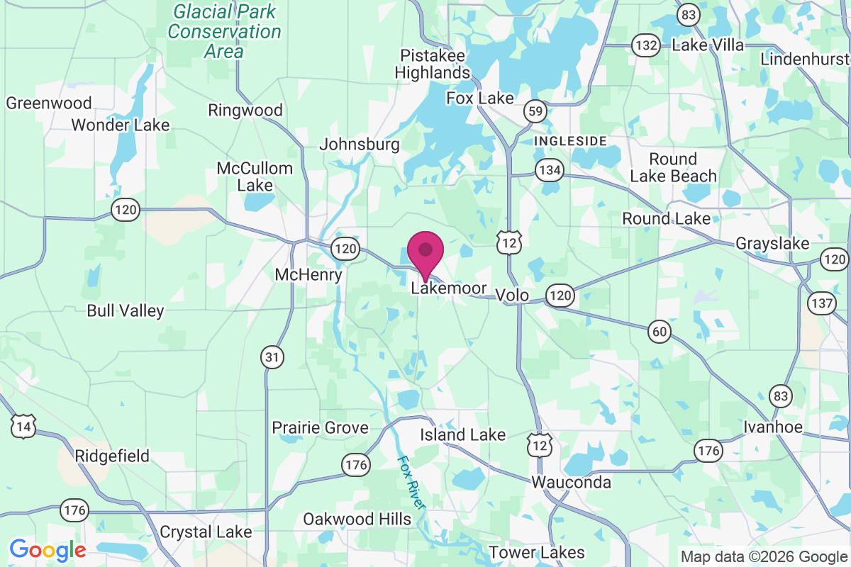 Lilymoor map
