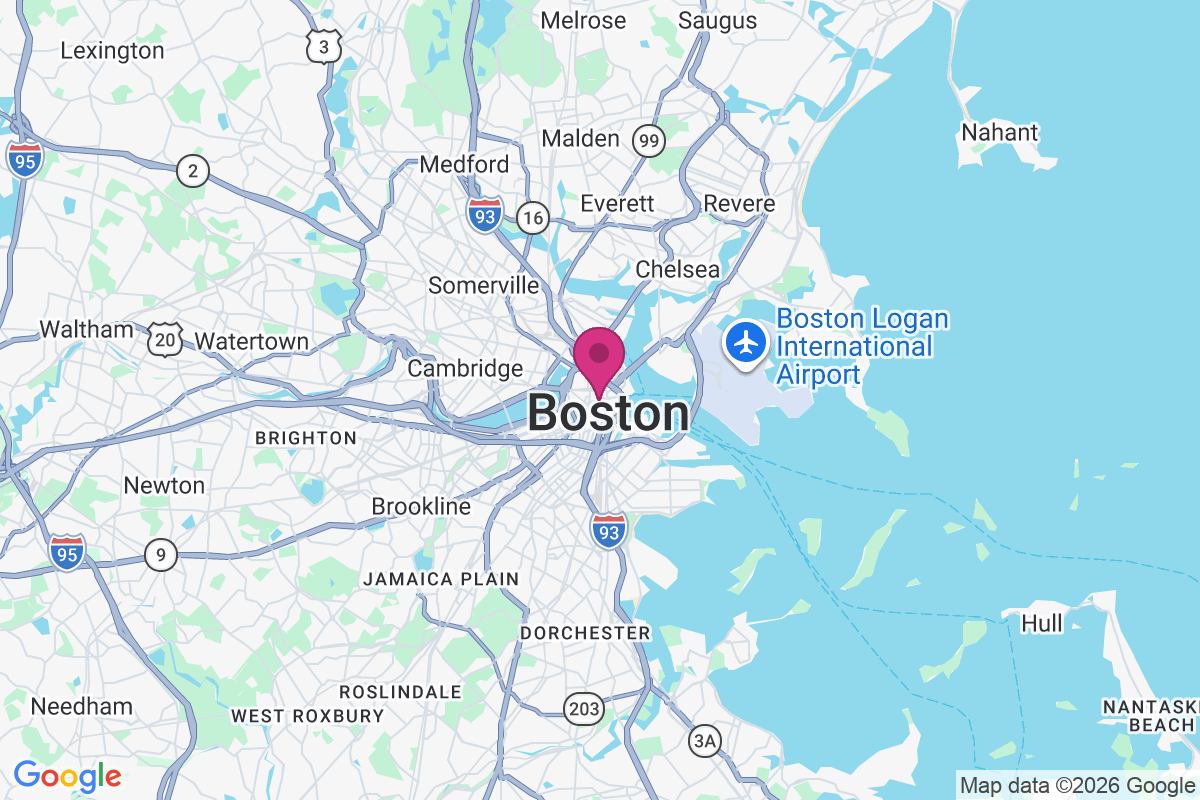 Boston map