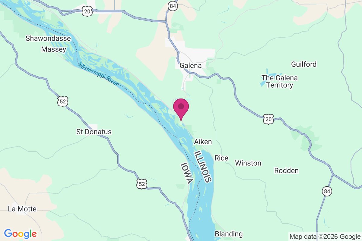 Galena Junction map