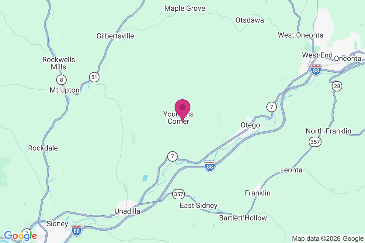 Youmans Corner map