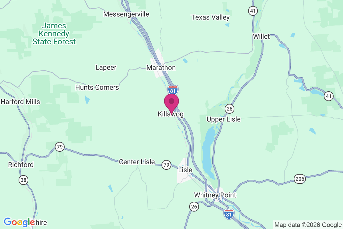 Killawog map