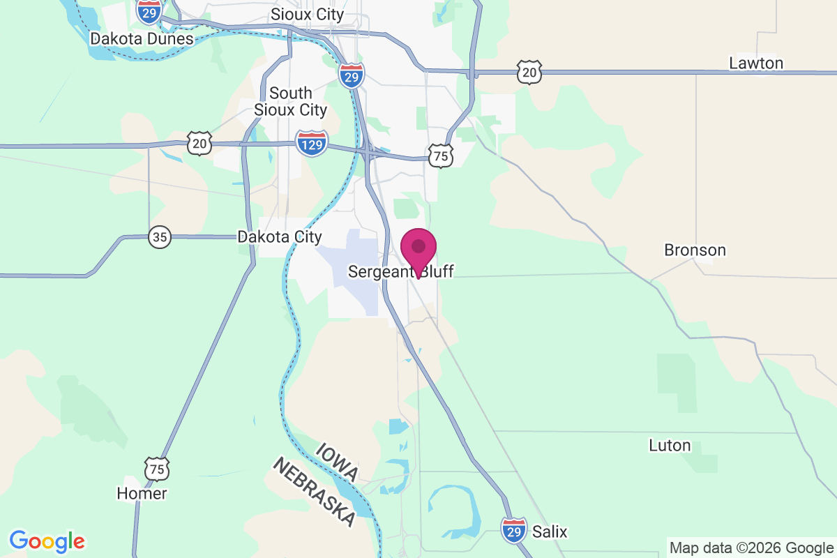 Sergeant Bluff map
