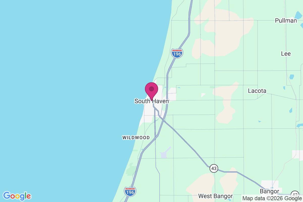South Haven map