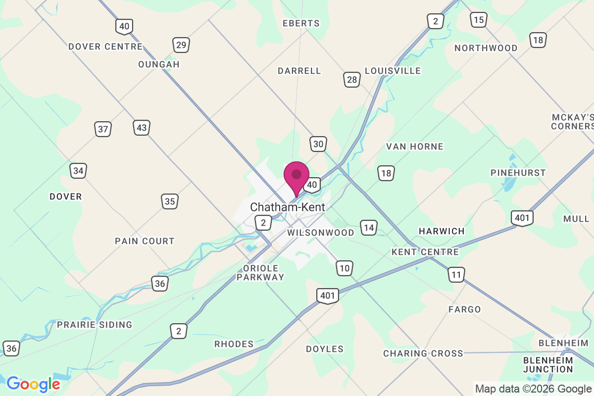 Chatham map