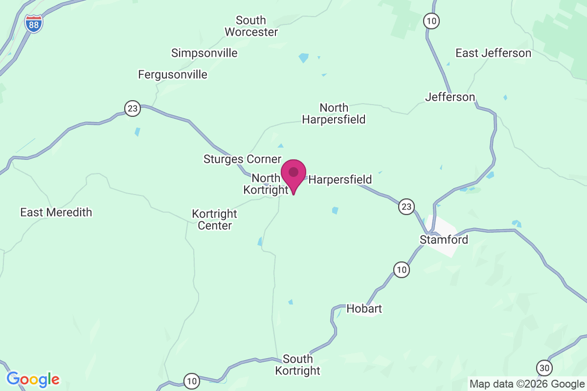 West Harpersfield map