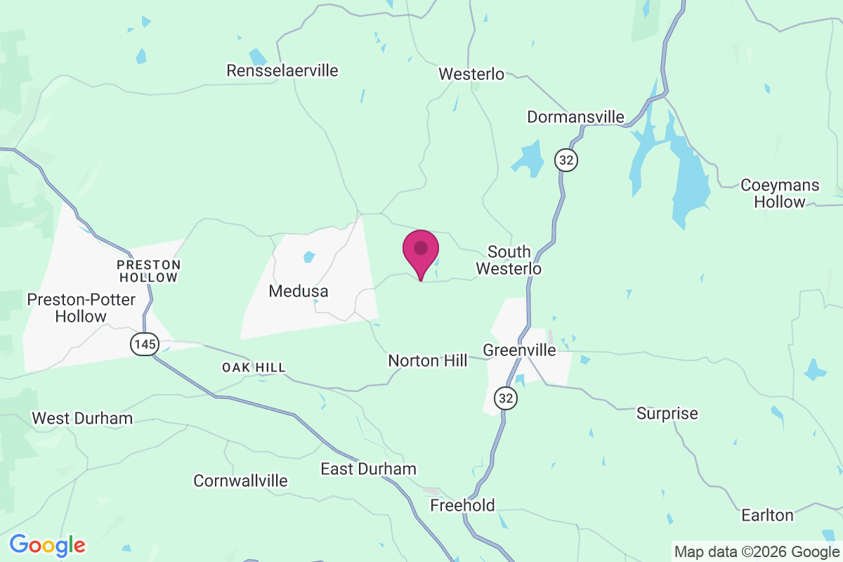 Lambs Corner map