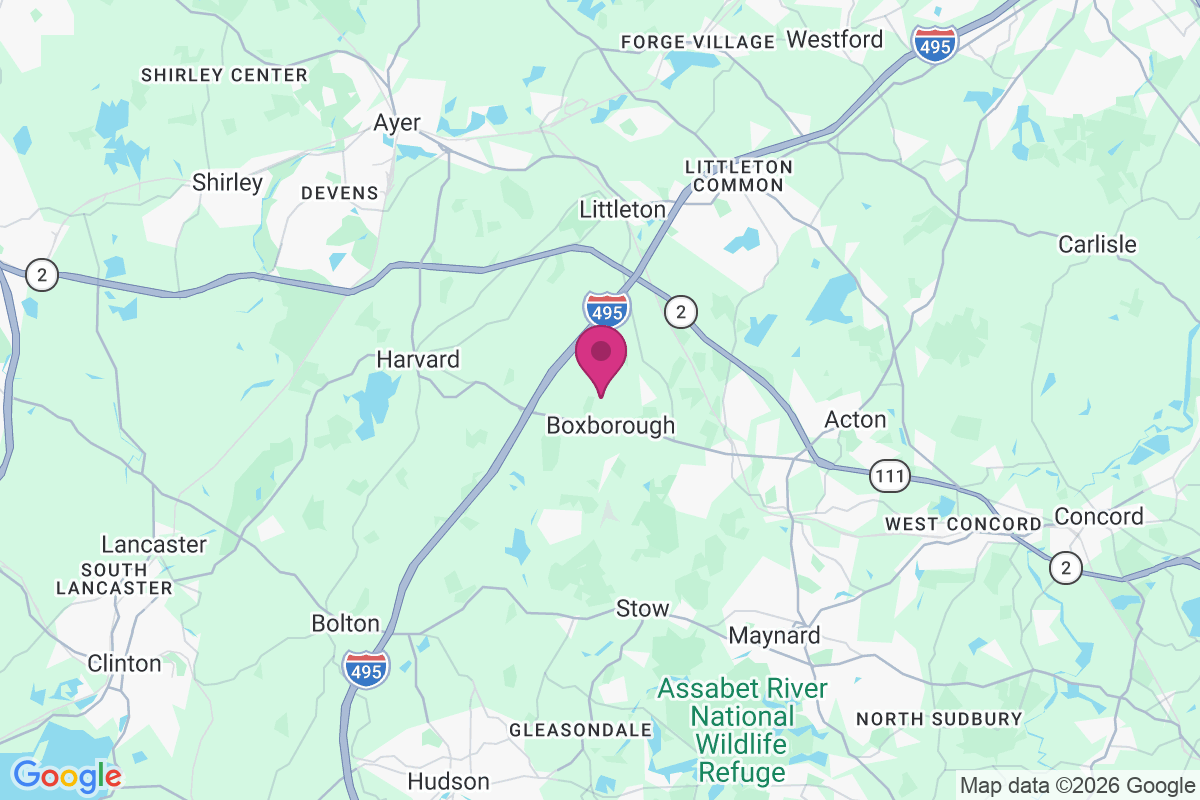 Boxboro map