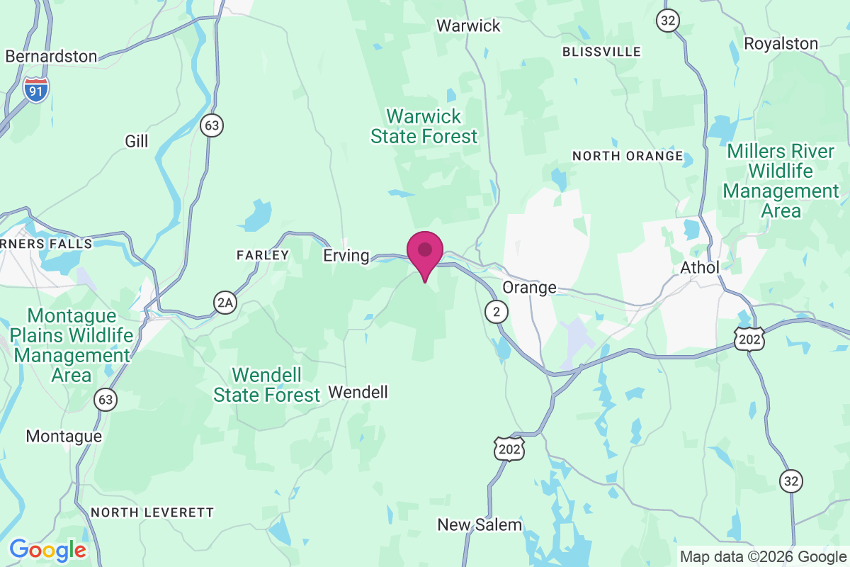 Wendell Depot map