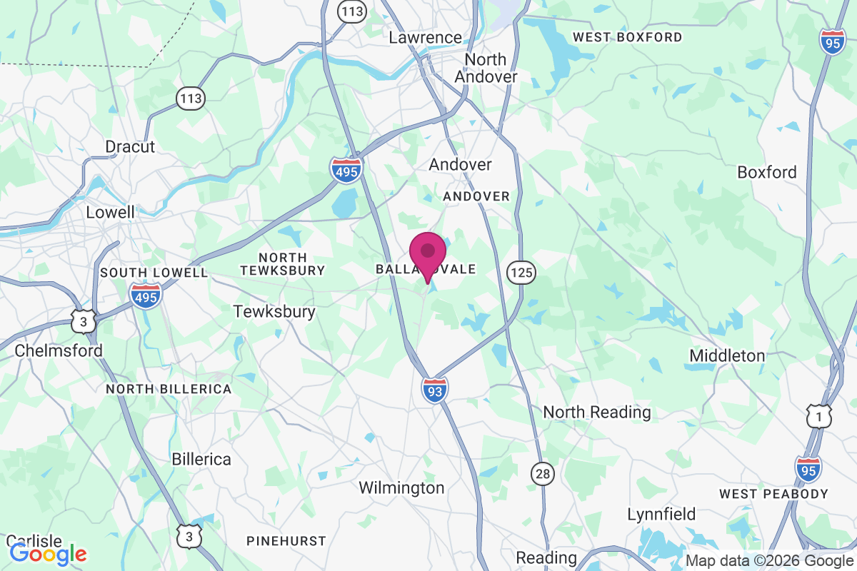 Ballardvale map