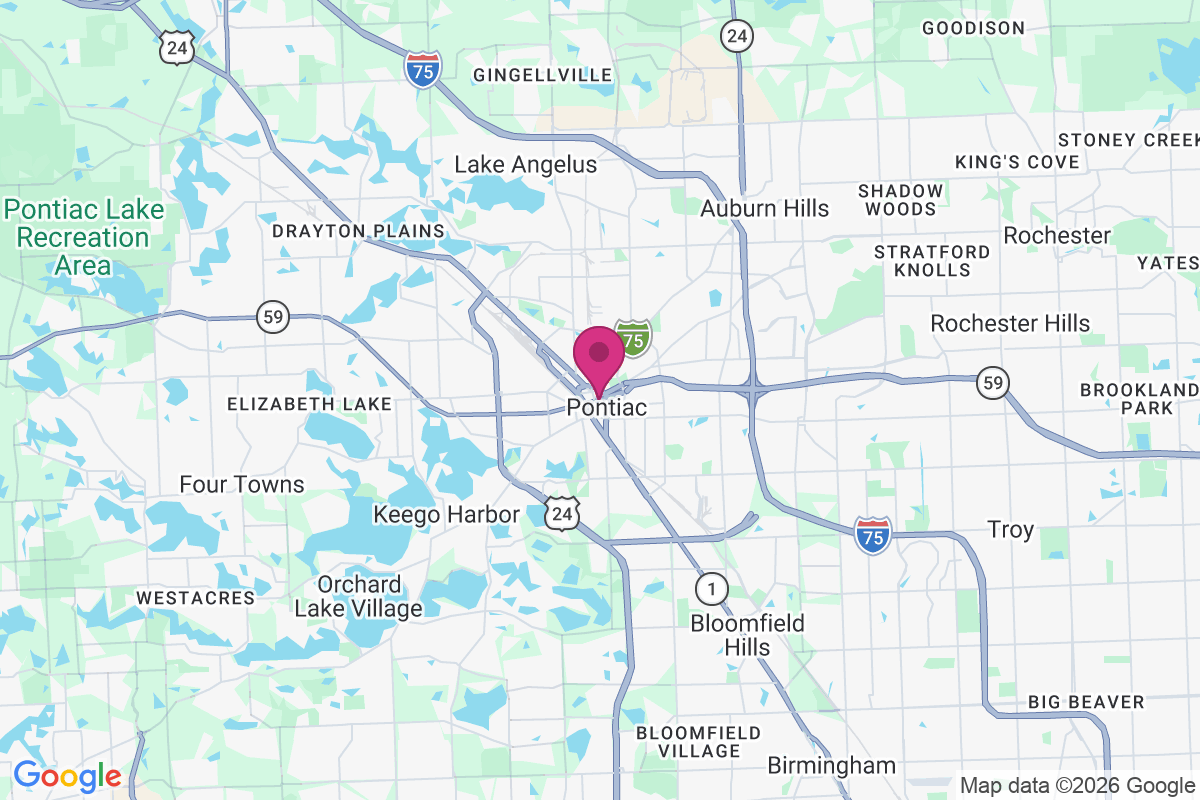 Pontiac map