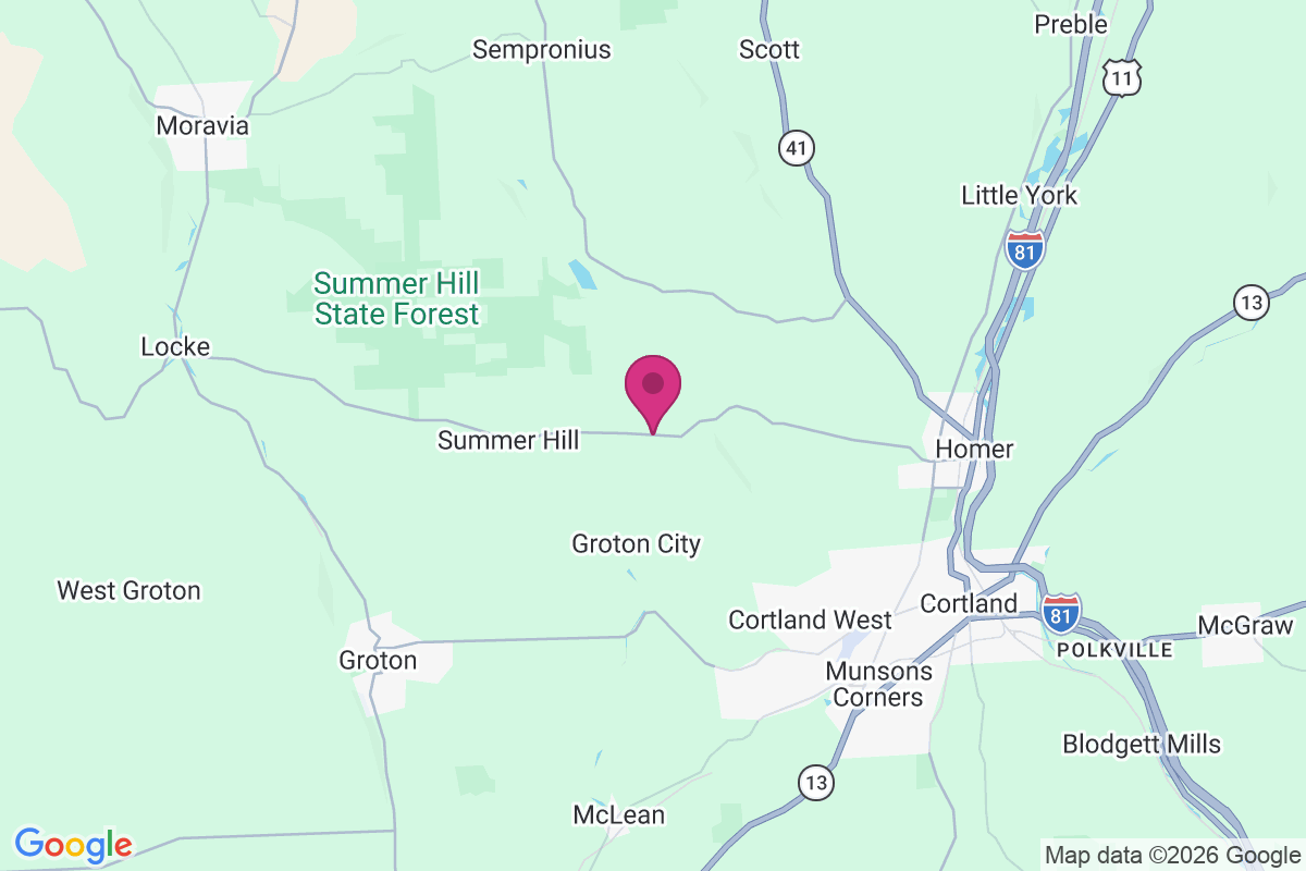 Halls Corner map