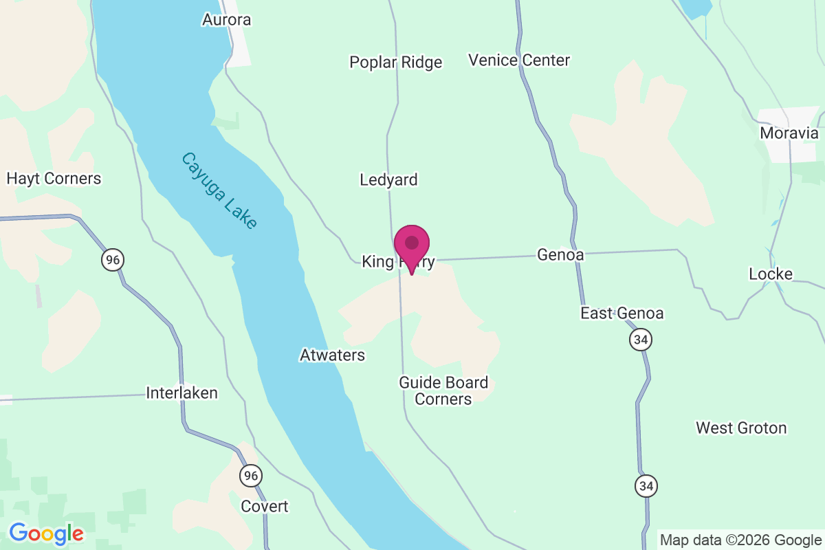 King Ferry map