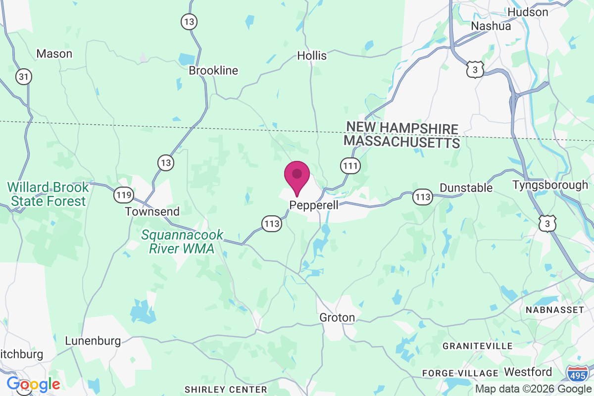 Hovey Corner map
