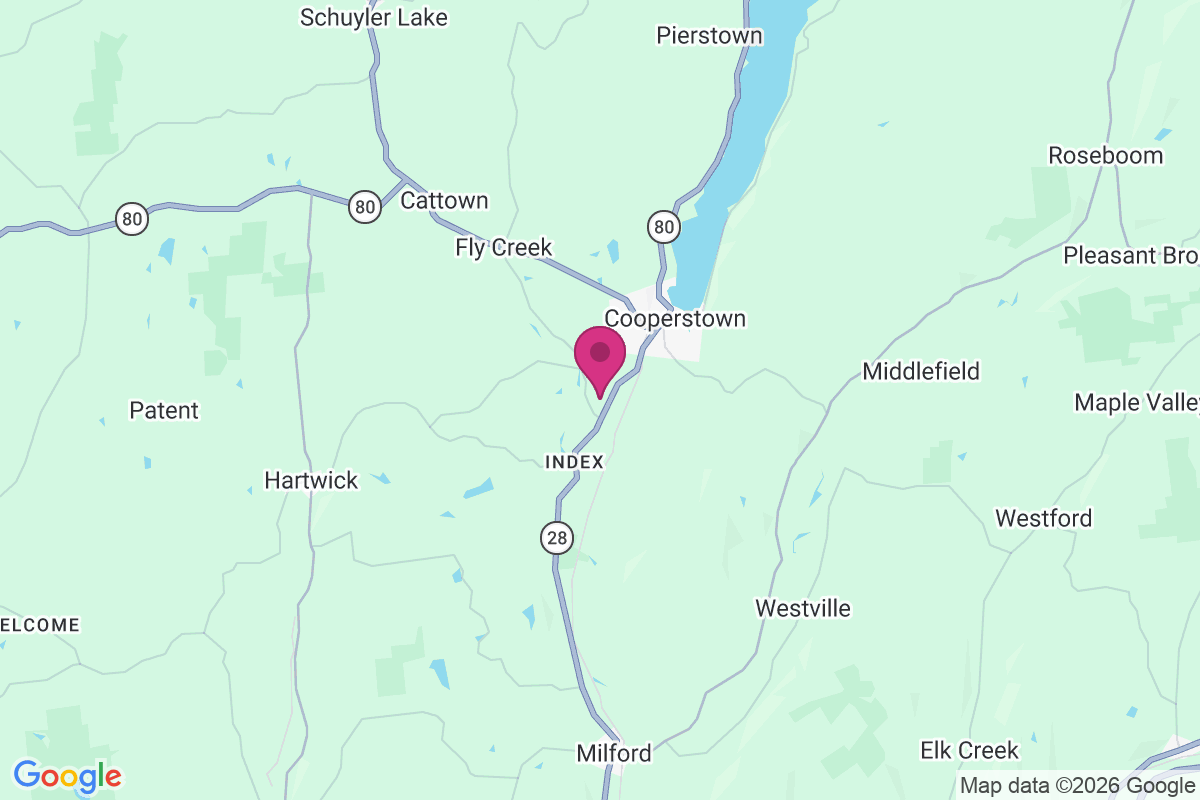 Toddsville map