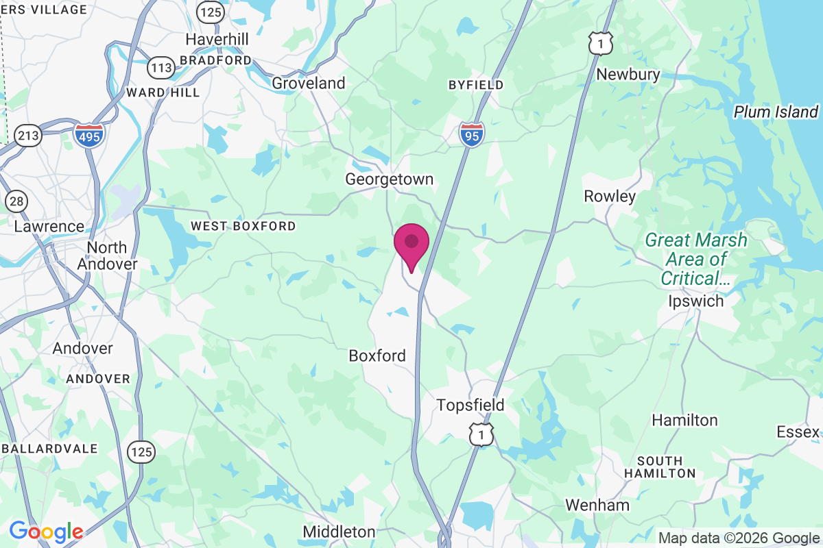 East Boxford map