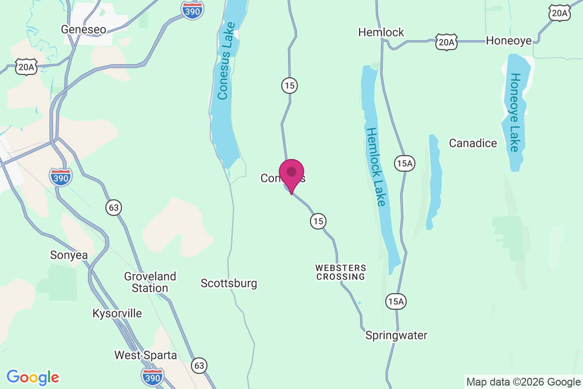 Conesus map