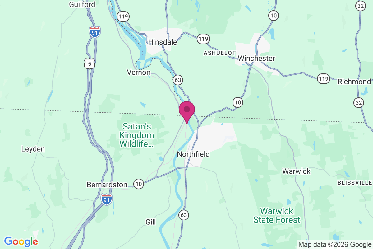 South Vernon map