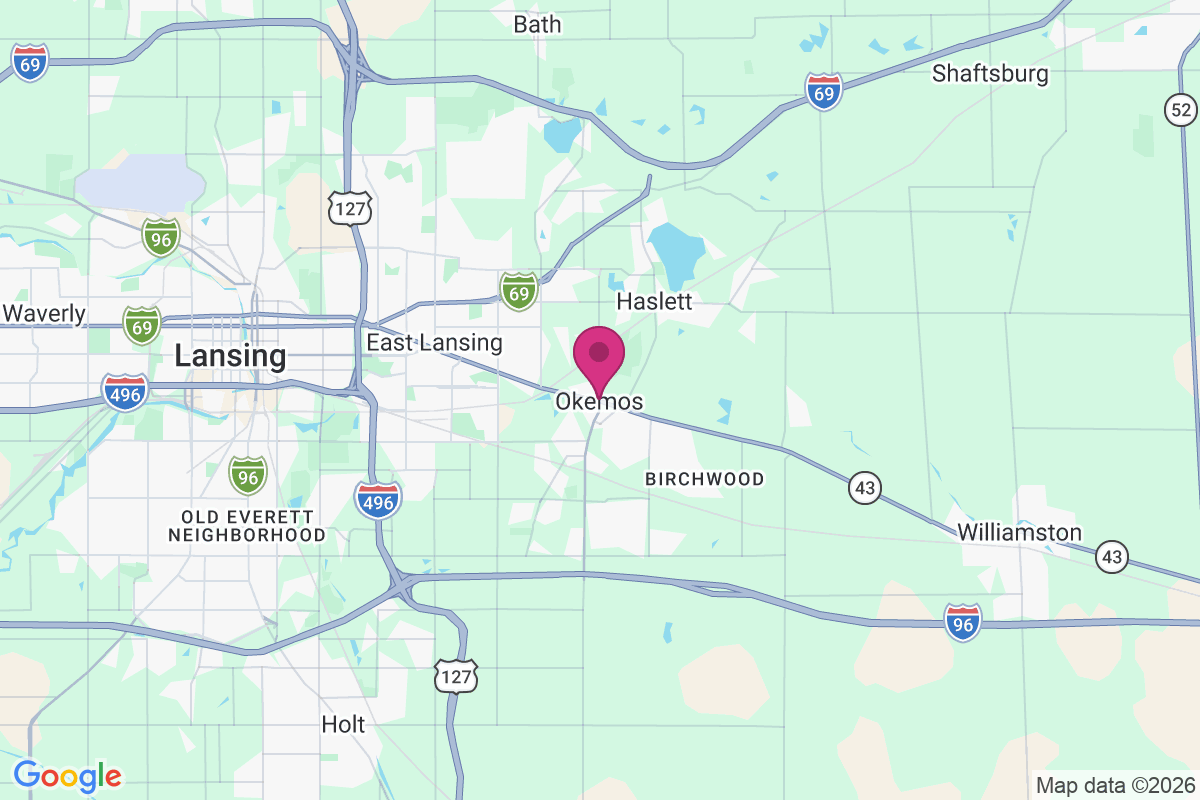 Okemos map