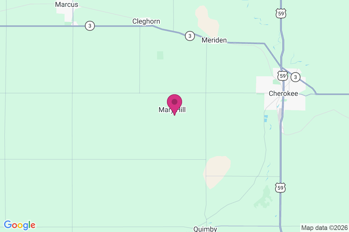 Mary Hill map