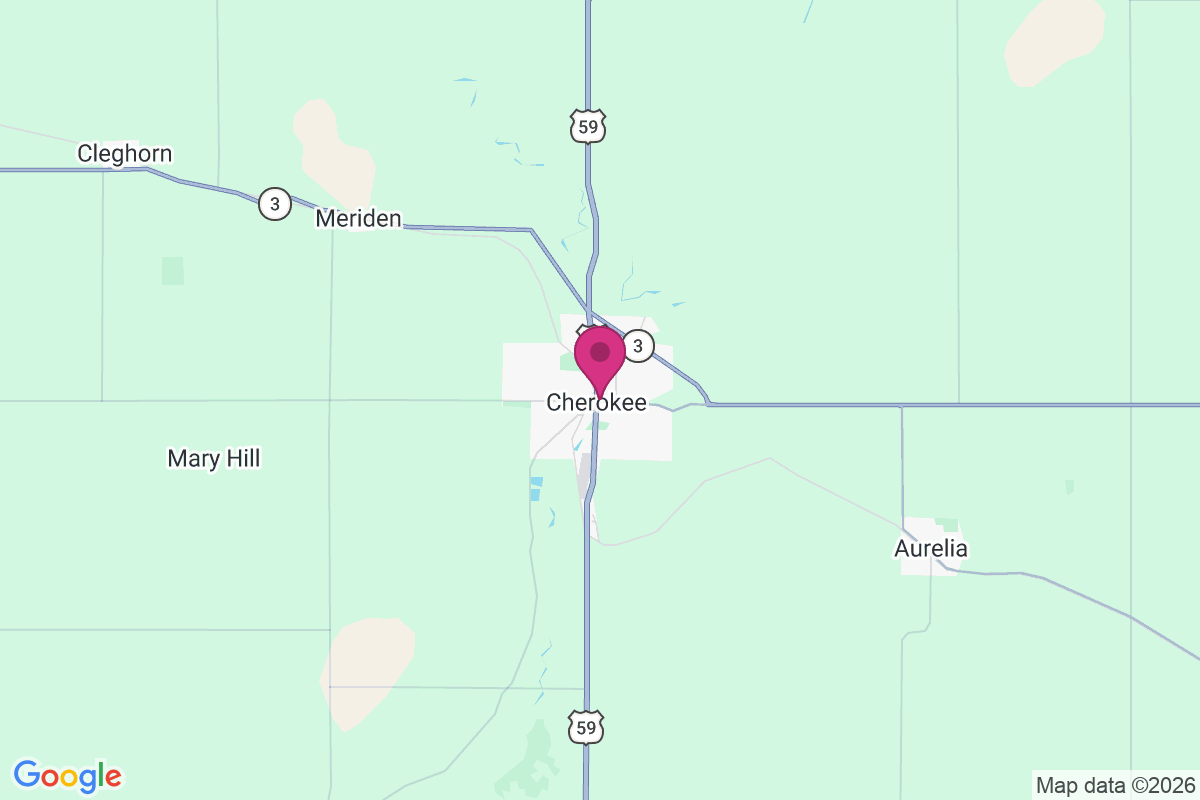 Park Place Mobile Home Court map