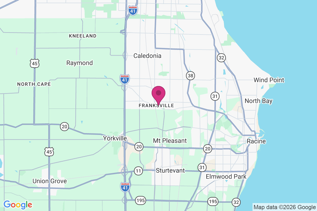 Franksville map