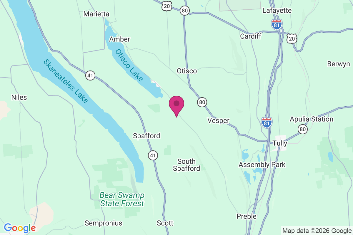Otisco Valley map