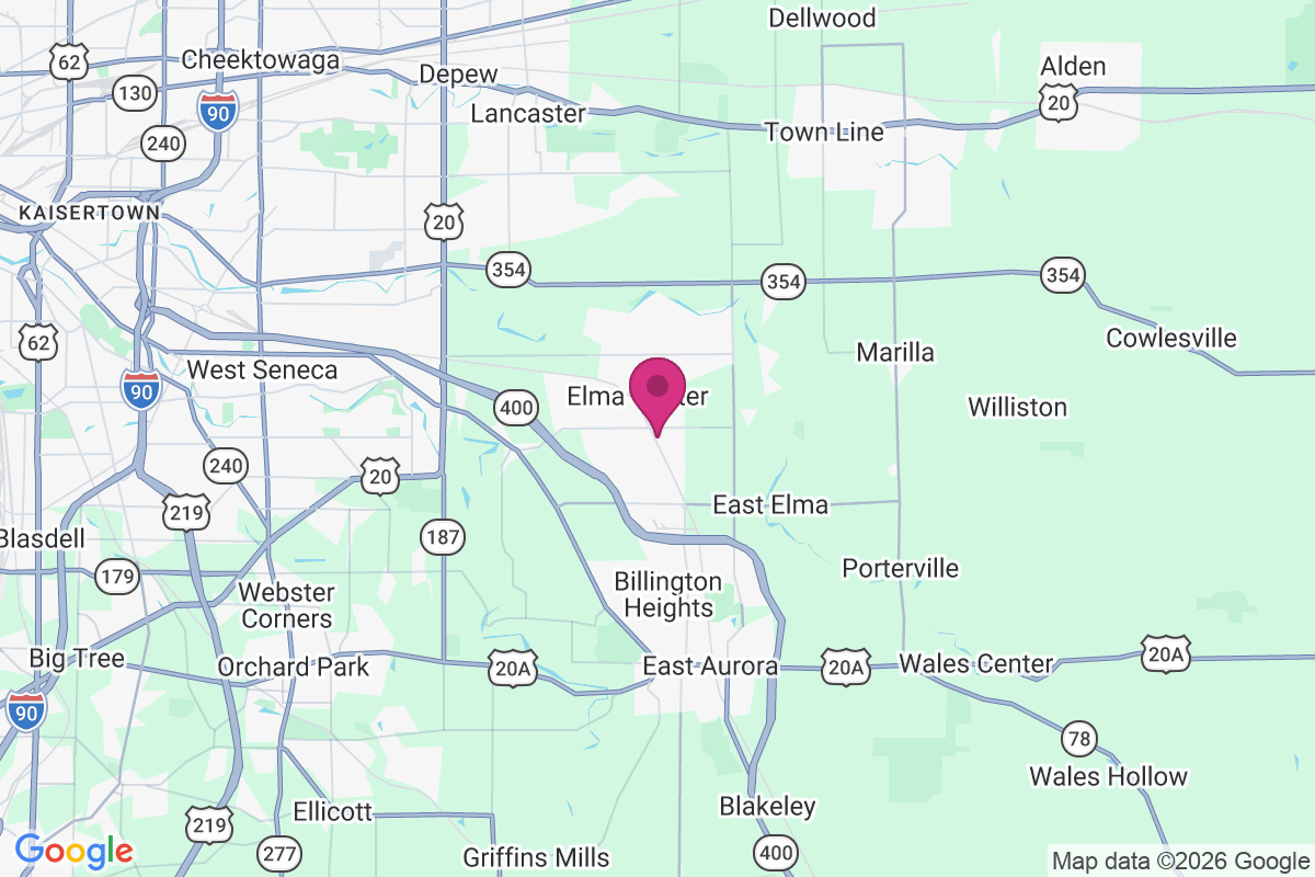 Elma Center map