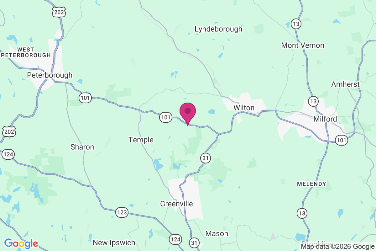 West Wilton map
