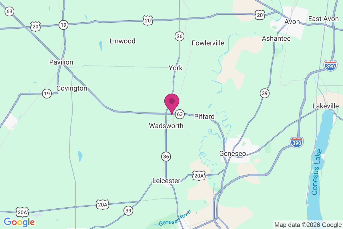 Greigsville map