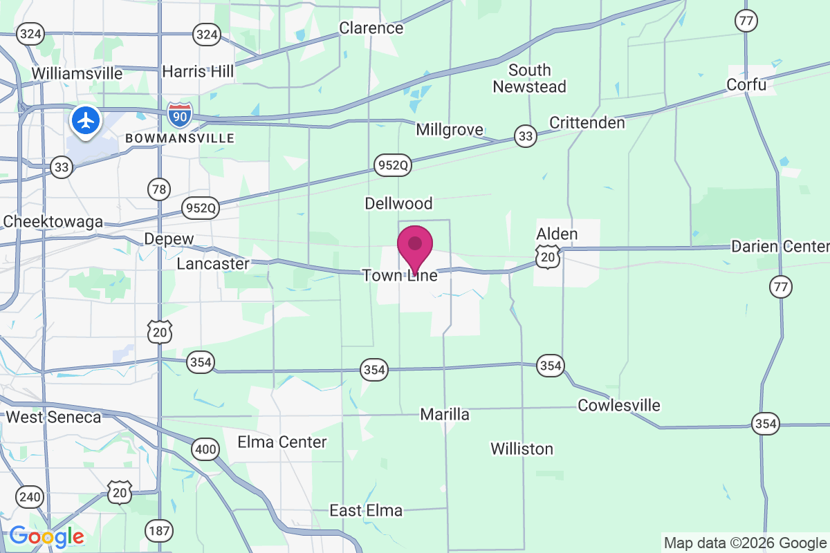 Town Line map