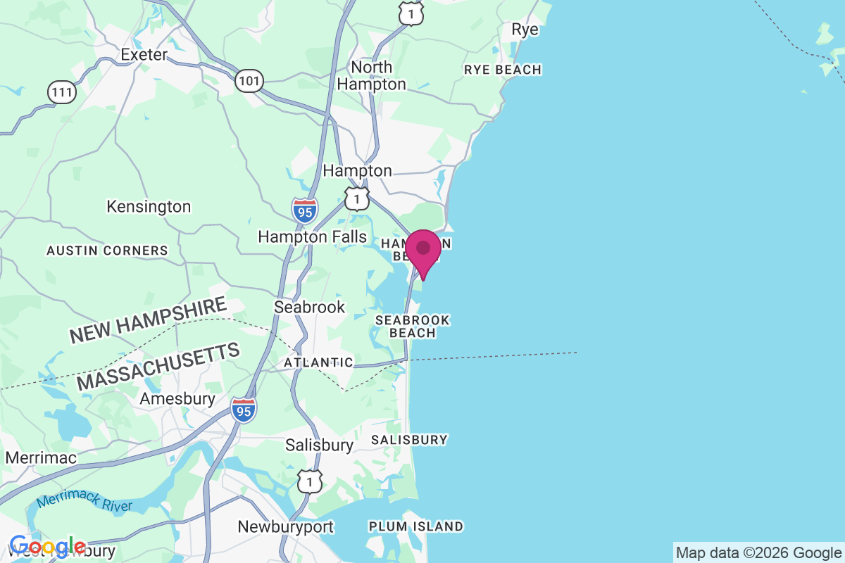 Hampton Beach map