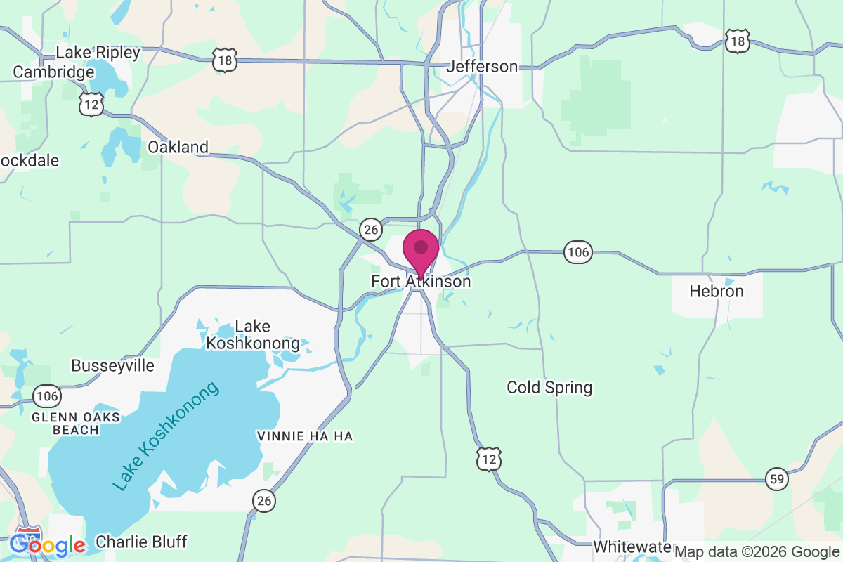 Fort Atkinson map